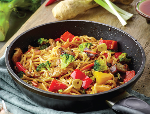 ABC Spicy Cheese Stir-fry with Egg - ABC Noodles