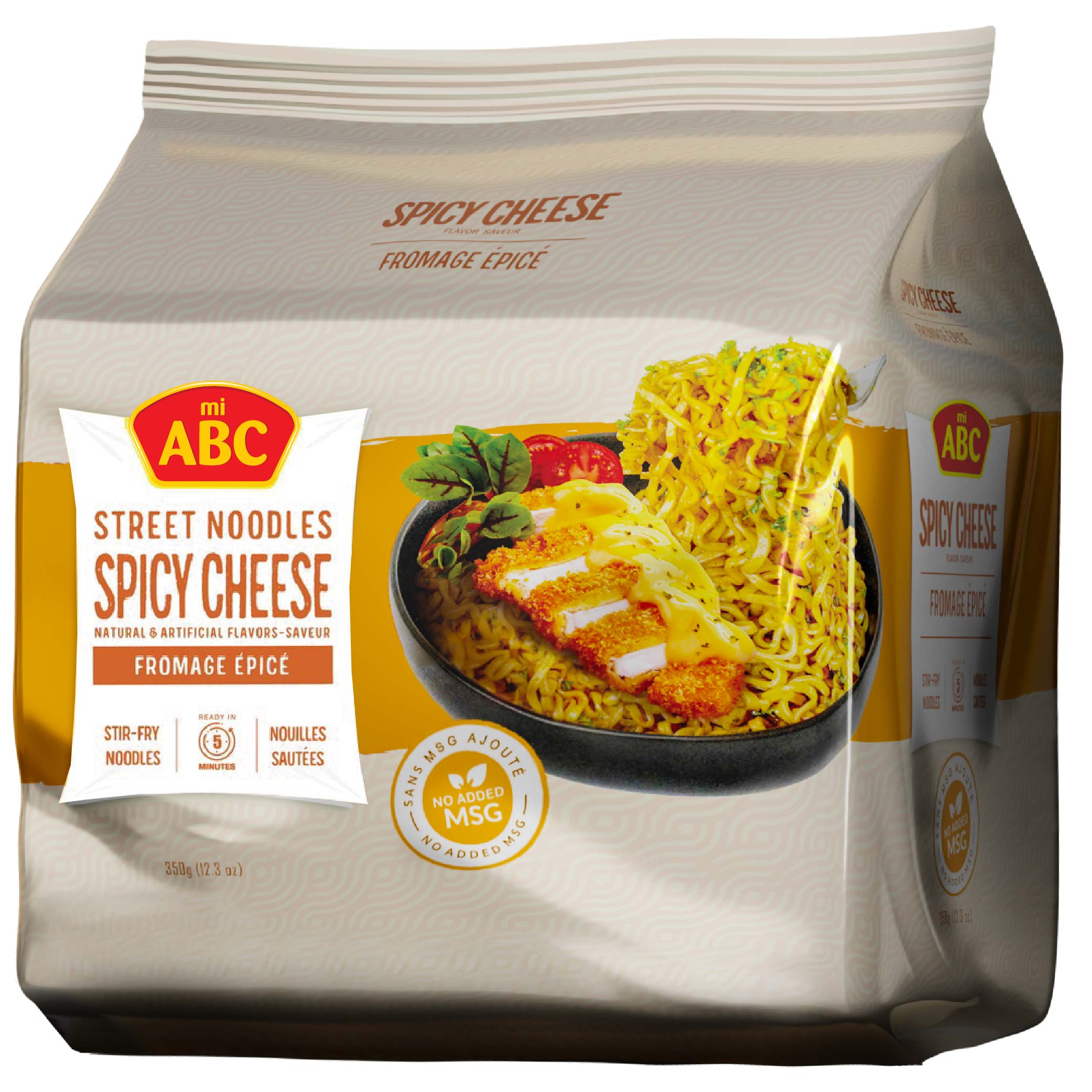 spicy cheese street noodles stir fry no msg