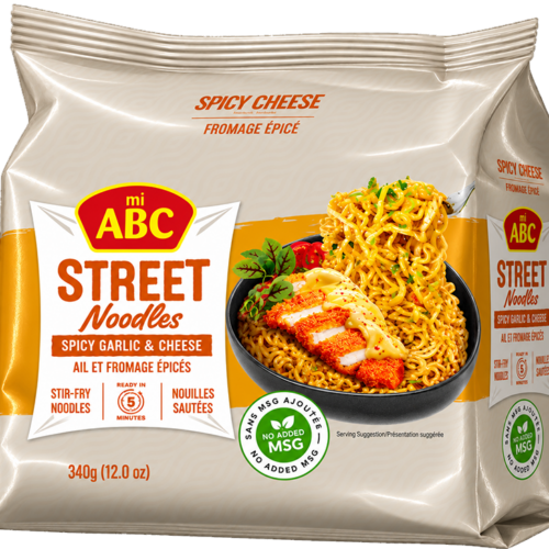 ABC Street Noodles : Spicy Garlic & Cheese